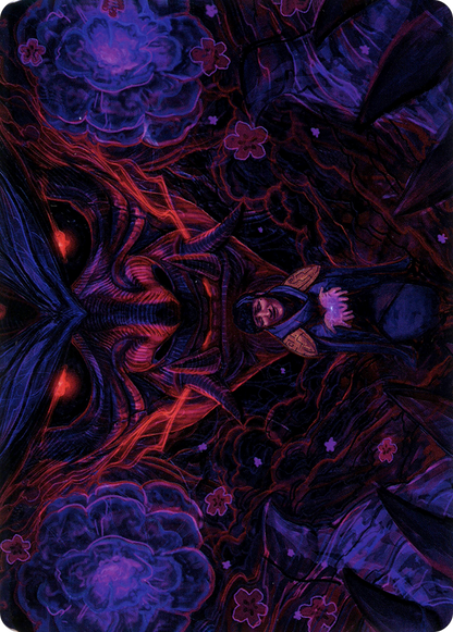 Reckoner Shakedown // Reckoner Shakedown  [Neon Dynasty Art Series] (Borderless) Foil