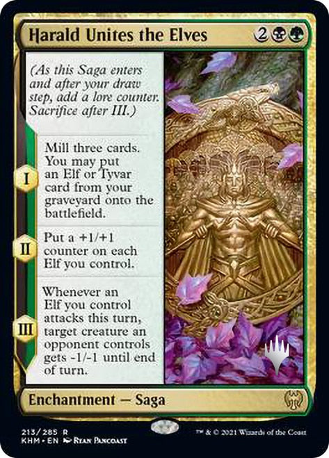 Harald Unites the Elves (Promo Pack) [Kaldheim Promos] Foil