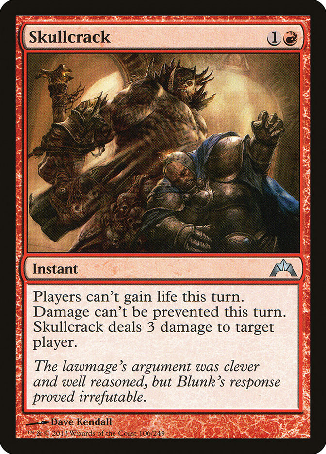 Skullcrack [Gatecrash] Foil
