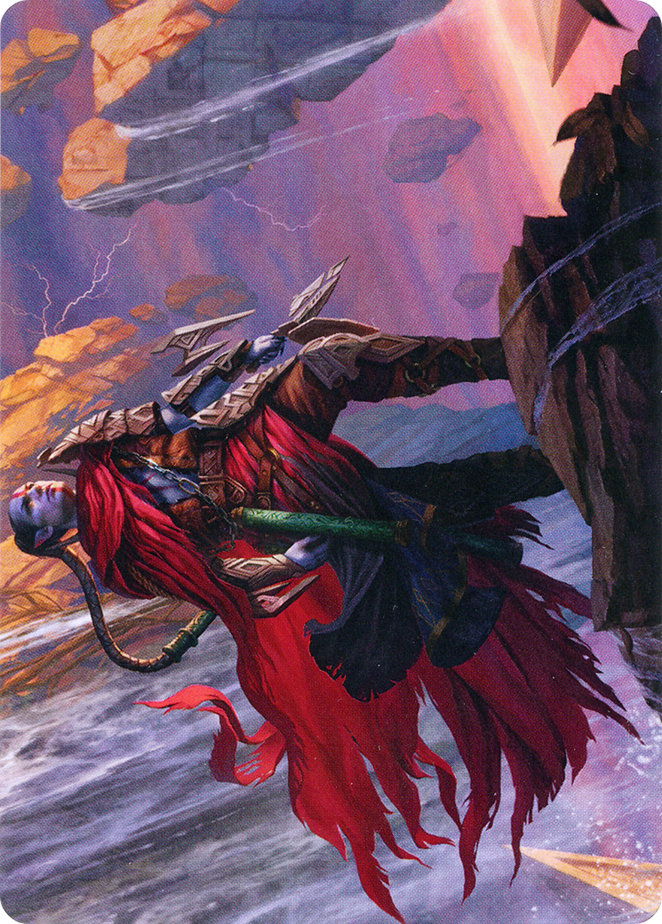 Anowon, the Ruin Thief // Anowon, the Ruin Thief  [Zendikar Rising Art Series] (Borderless)