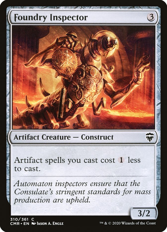 Foundry Inspector [Commander Legends] Foil