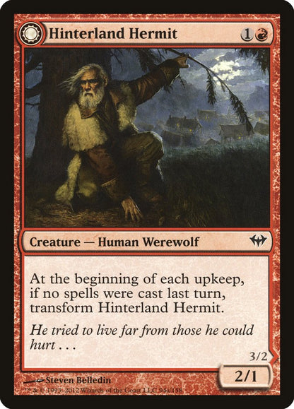 Hinterland Hermit // Hinterland Scourge [Dark Ascension] Foil