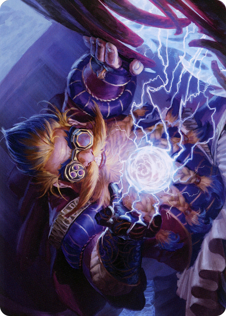 Storm-Kiln Artist // Storm-Kiln Artist  [Strixhaven Art Series] (Borderless)