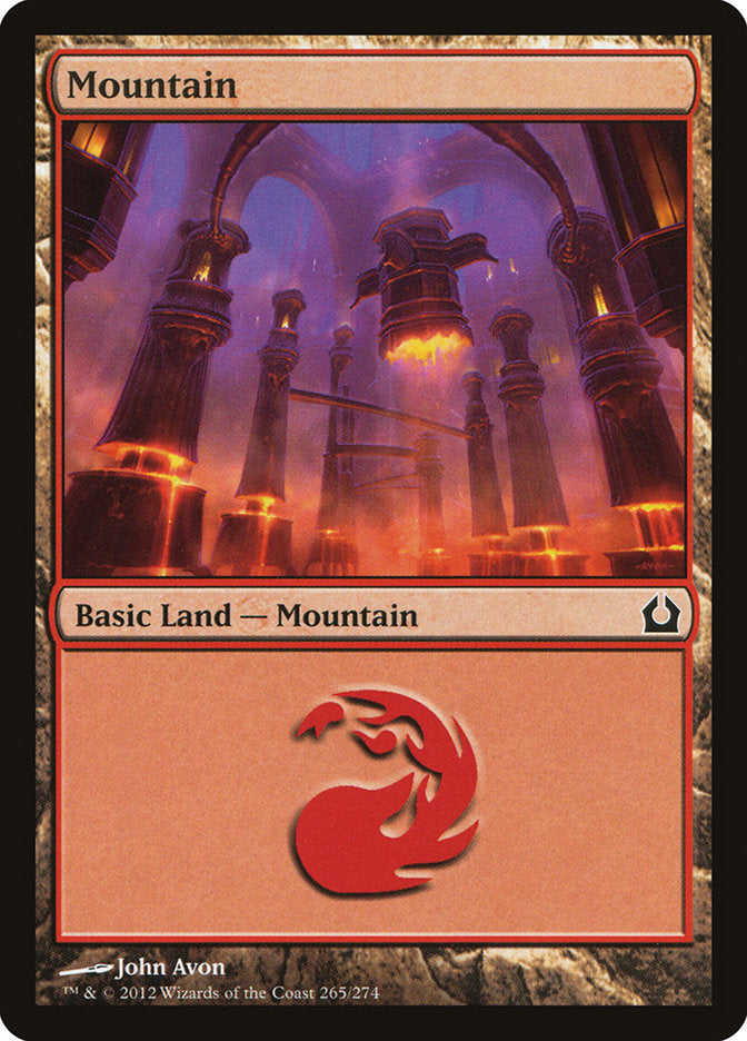 Mountain (265) [Return to Ravnica] Foil