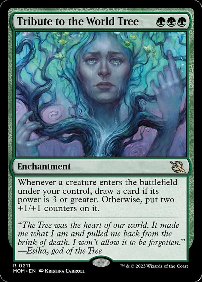 Tribute to the World Tree [March of the Machine] Foil