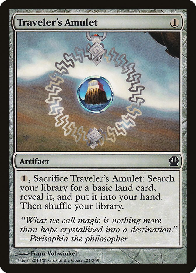 Traveler's Amulet [Theros] Foil