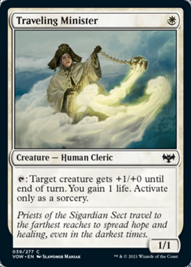 Traveling Minister [Innistrad: Crimson Vow] Foil