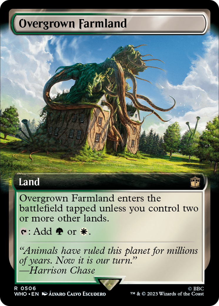 Overgrown Farmland (Extended Art) [Doctor Who] Foil