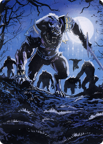 Tovolar, the Midnight Scourge // Tovolar, the Midnight Scourge  [Midnight Hunt Art Series] (Borderless) Foil