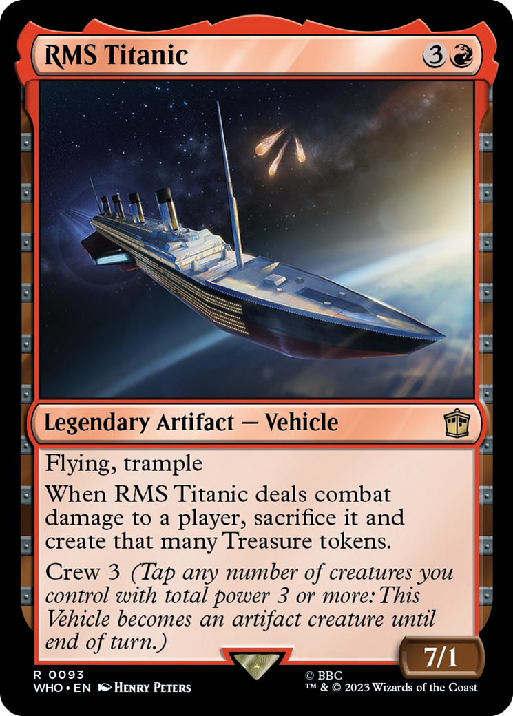 RMS Titanic [Doctor Who] Foil