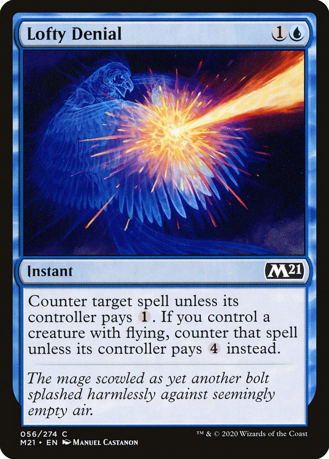 Lofty Denial [Core Set 2021] Foil