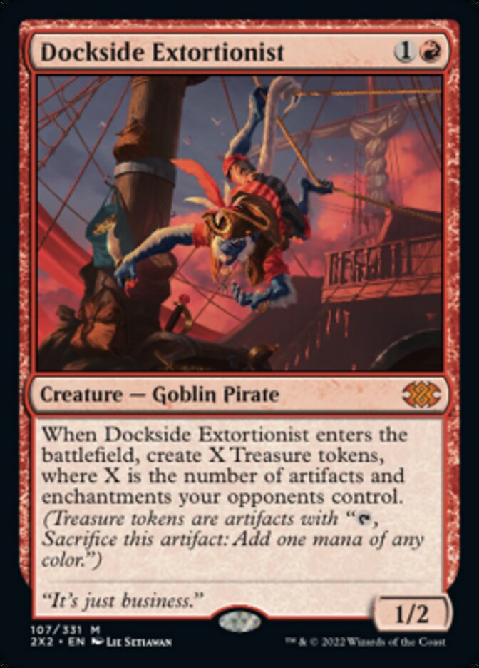 Dockside Extortionist [Double Masters 2022] Foil