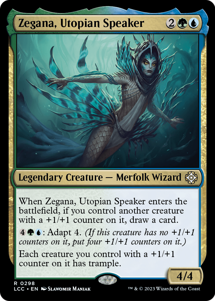 Zegana, Utopian Speaker  [The Lost Caverns of Ixalan Commander]