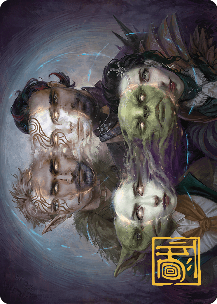 Illicit Masquerade // Illicit Masquerade  [Murders at Karlov Manor Art Series] (Borderless) Foil