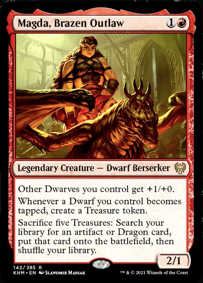 Magda, Brazen Outlaw [Kaldheim] Foil