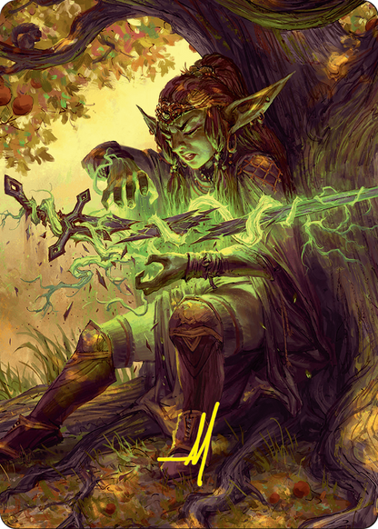Reclamation Sage // Reclamation Sage  [Foundations Art Series] (Borderless) Foil