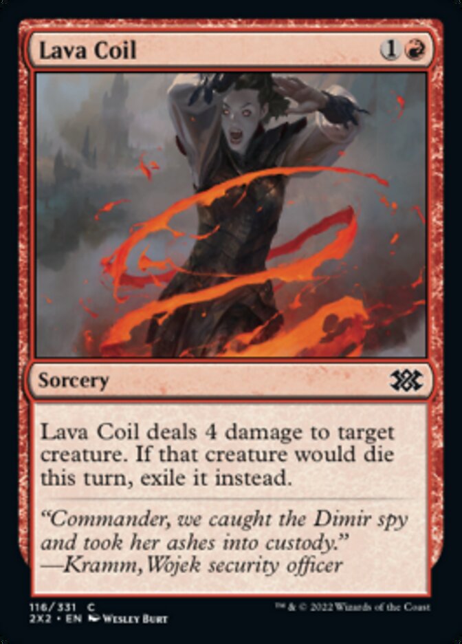 Lava Coil [Double Masters 2022] Foil