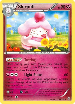 Slurpuff (69/119) [XY: Phantom Forces] Reverse Holofoil