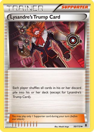 Lysandre's Trump Card (99/119) [XY: Phantom Forces] Reverse Holofoil