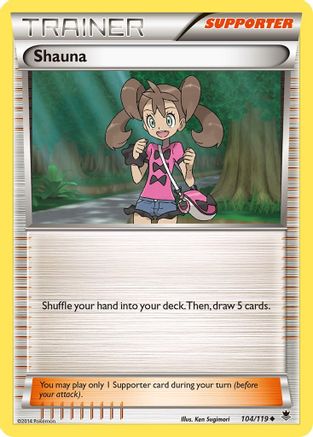 Shauna (104/119) [XY: Phantom Forces] Reverse Holofoil