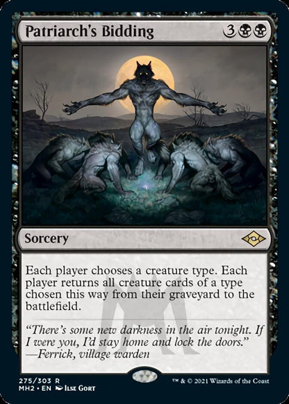 Patriarch's Bidding [Modern Horizons 2] Foil