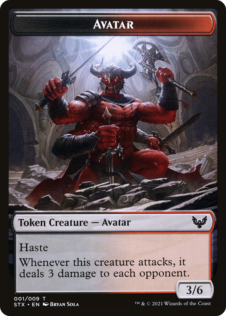Avatar  [Strixhaven: School of Mages Tokens]