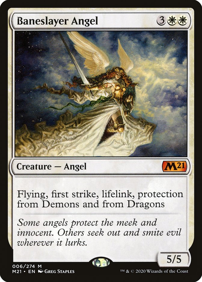 Baneslayer Angel [Core Set 2021] Foil