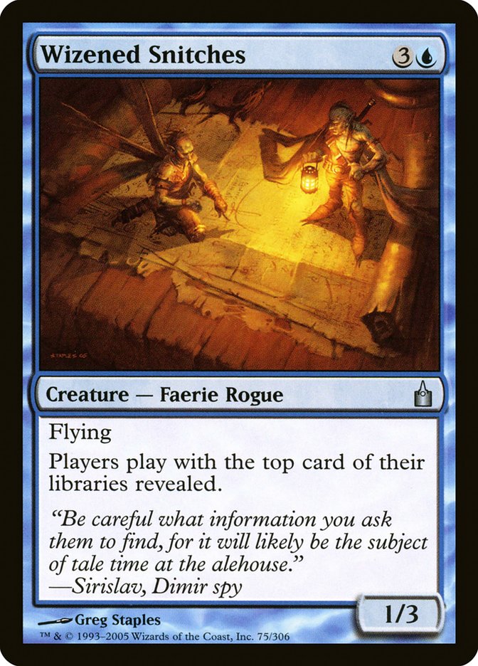 Wizened Snitches [Ravnica: City of Guilds] Foil