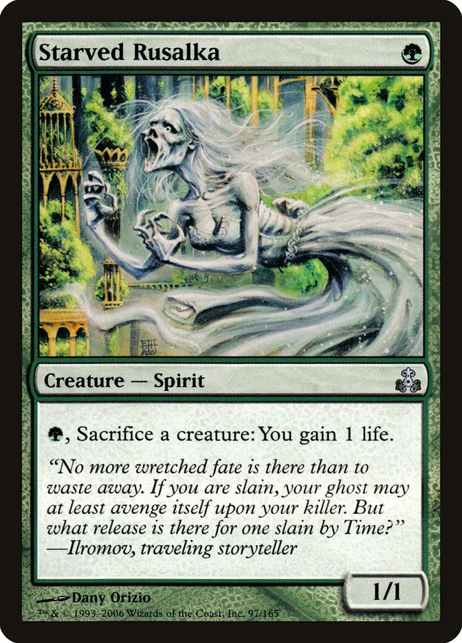 Starved Rusalka [Guildpact] Foil