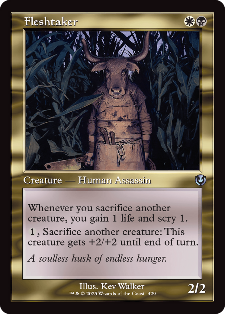 Fleshtaker (Retro Frame) [Innistrad Remastered] Foil