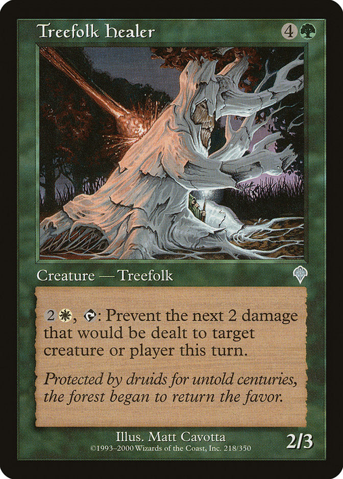 Treefolk Healer [Invasion] Foil
