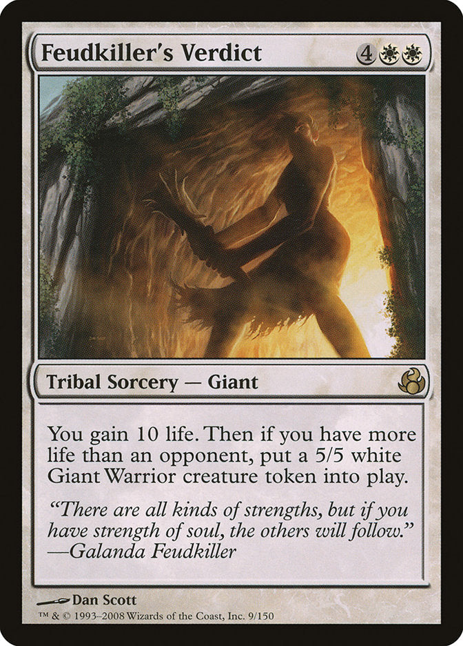 Feudkiller's Verdict [Morningtide] Foil
