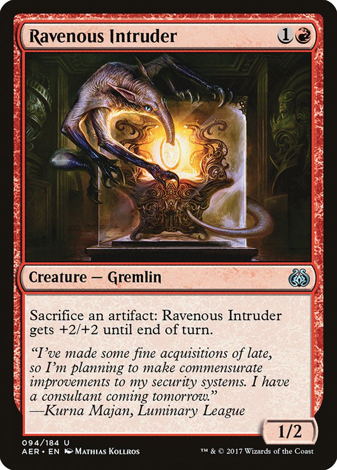 Ravenous Intruder [Aether Revolt] Foil