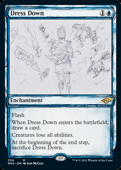 Dress Down (Sketch) [Modern Horizons 2] Foil