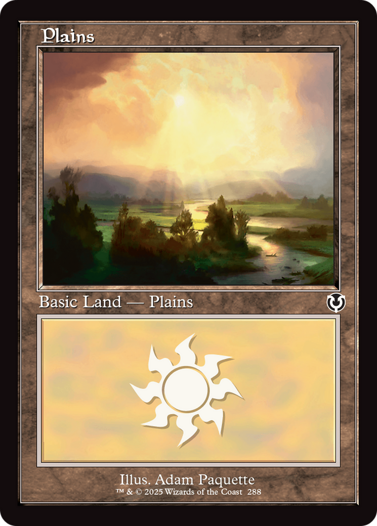 Plains (288) (Retro Frame) [Innistrad Remastered] Foil