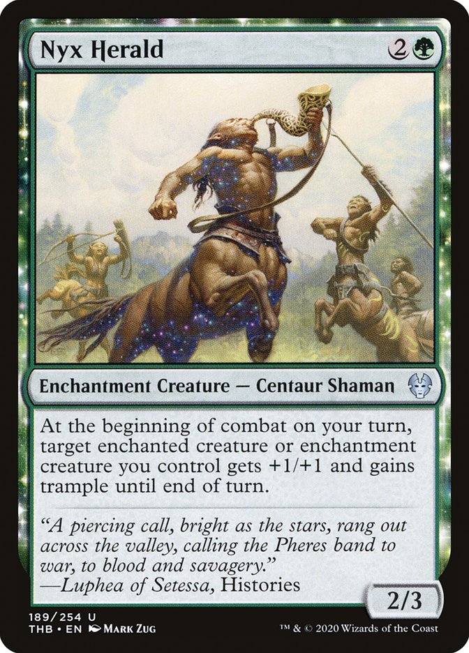 Nyx Herald [Theros Beyond Death] Foil
