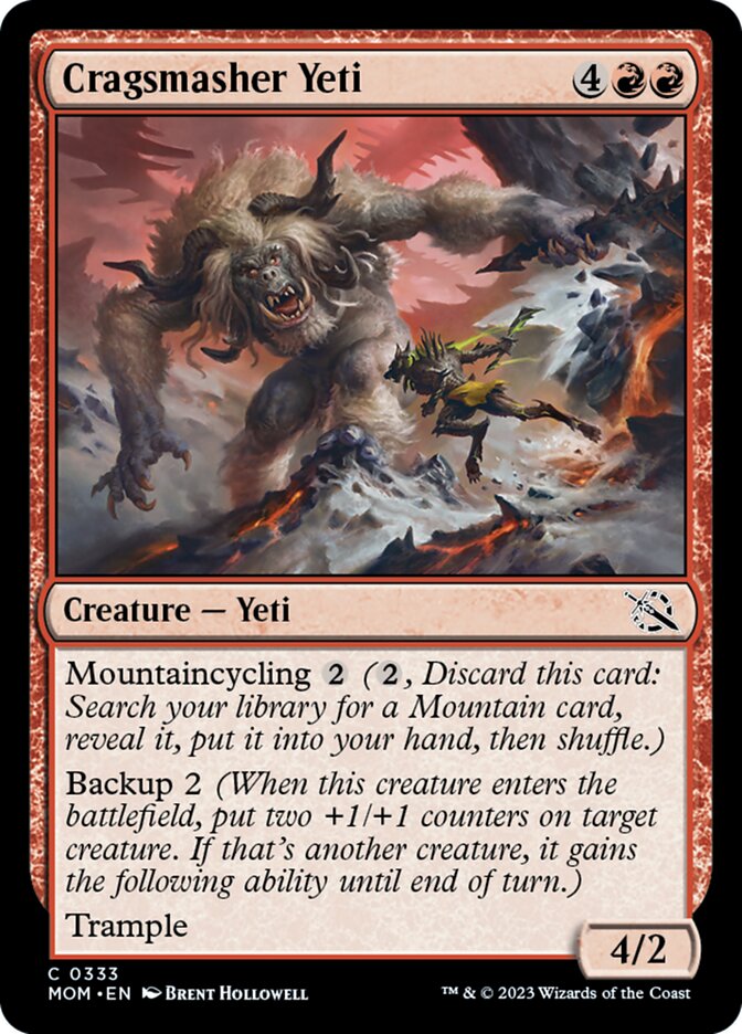 Cragsmasher Yeti [March of the Machine] Foil