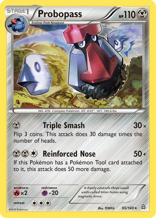Probopass (95/160) [XY: Primal Clash] Reverse Holofoil