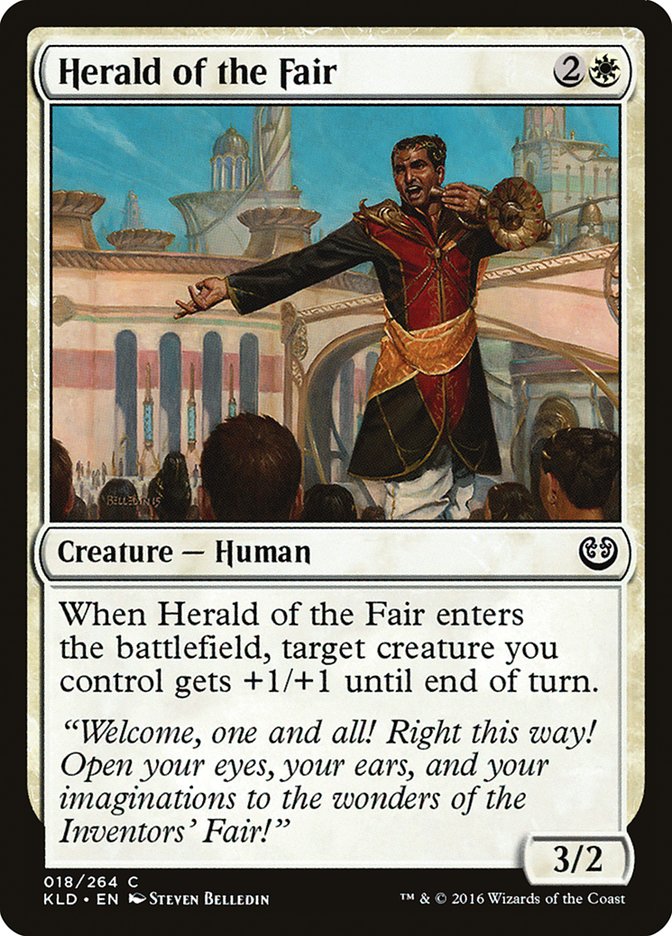 Herald of the Fair [Kaladesh] Foil