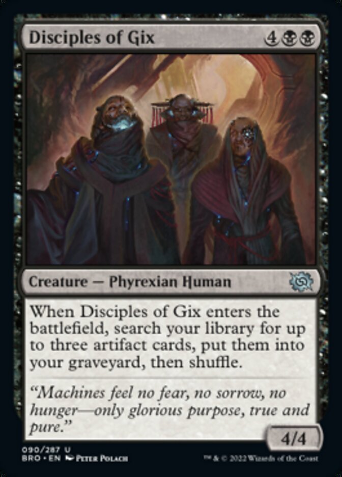 Disciples of Gix [The Brothers' War] Foil