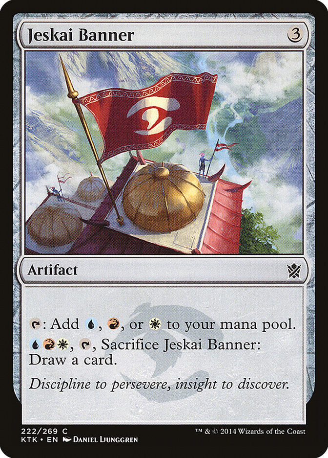 Jeskai Banner [Khans of Tarkir] Foil