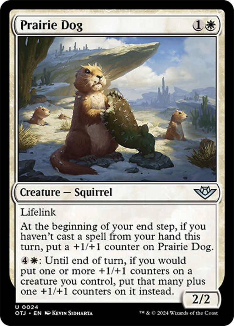 Prairie Dog [Outlaws of Thunder Junction] Foil