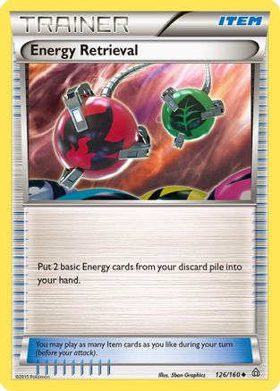 Energy Retrieval (126/160) [XY: Primal Clash] Reverse Holofoil