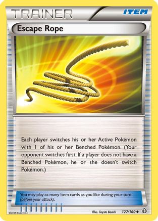 Escape Rope (127/160) [XY: Primal Clash] Reverse Holofoil