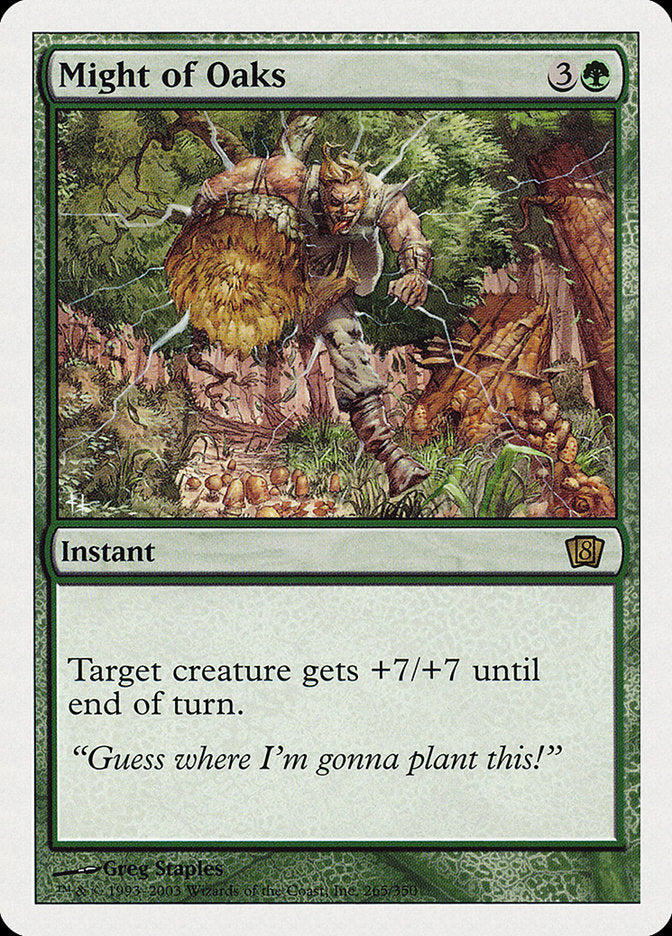 Might of Oaks [Eighth Edition] Foil