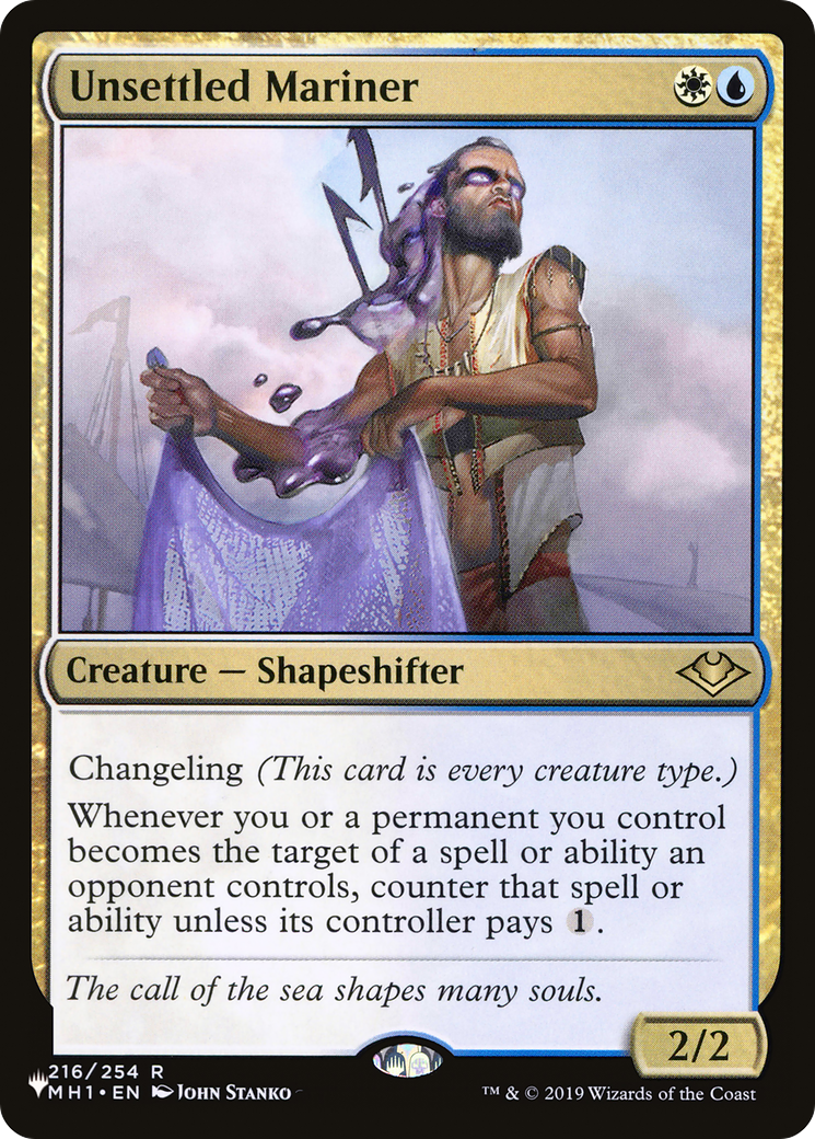 Unsettled Mariner  [The List]