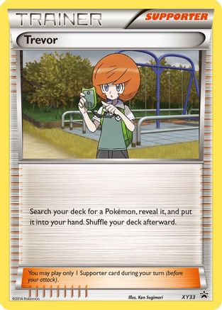 Trevor (XY33) [XY: Black Star Promos] Holofoil