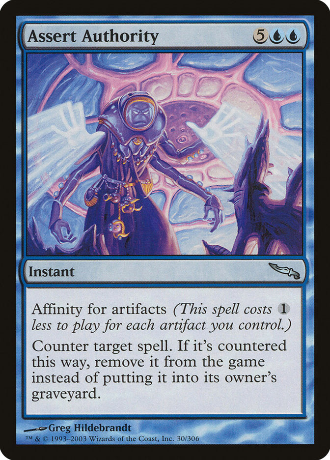 Assert Authority [Mirrodin] Foil