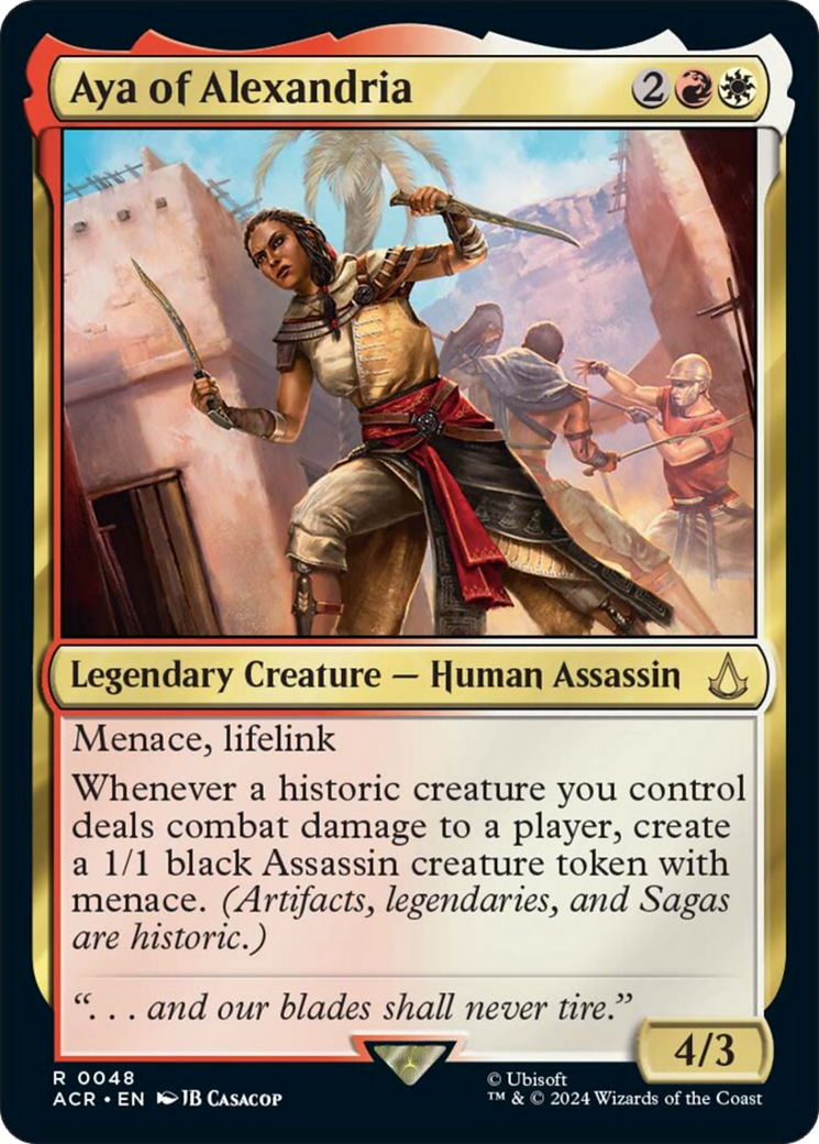 Aya of Alexandria [Assassin's Creed] Foil
