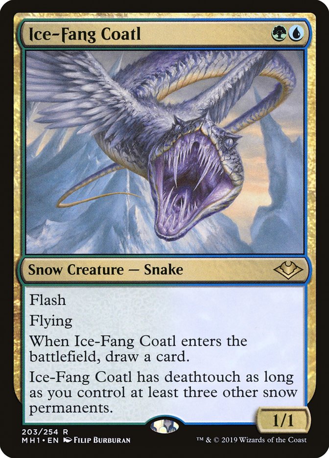 Ice-Fang Coatl [Modern Horizons] Foil
